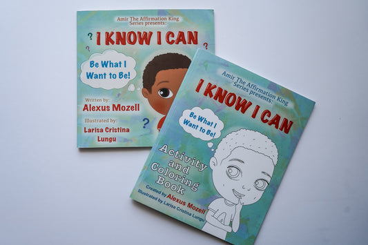 Amir The Affirmation King Series Activity and Coloring Book