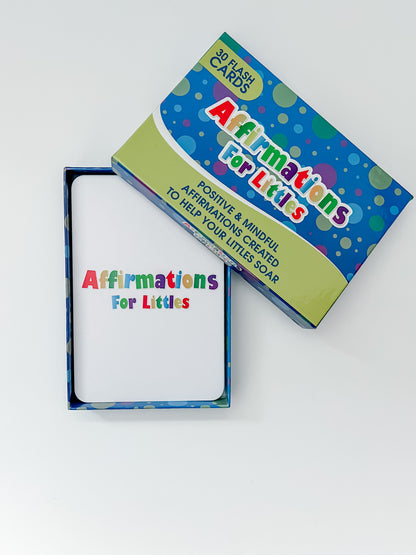 Affirmation For Littles Flashcard Deck